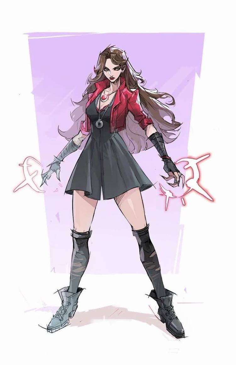 Scarlet Witch Redesign Marvel Rivals MCU