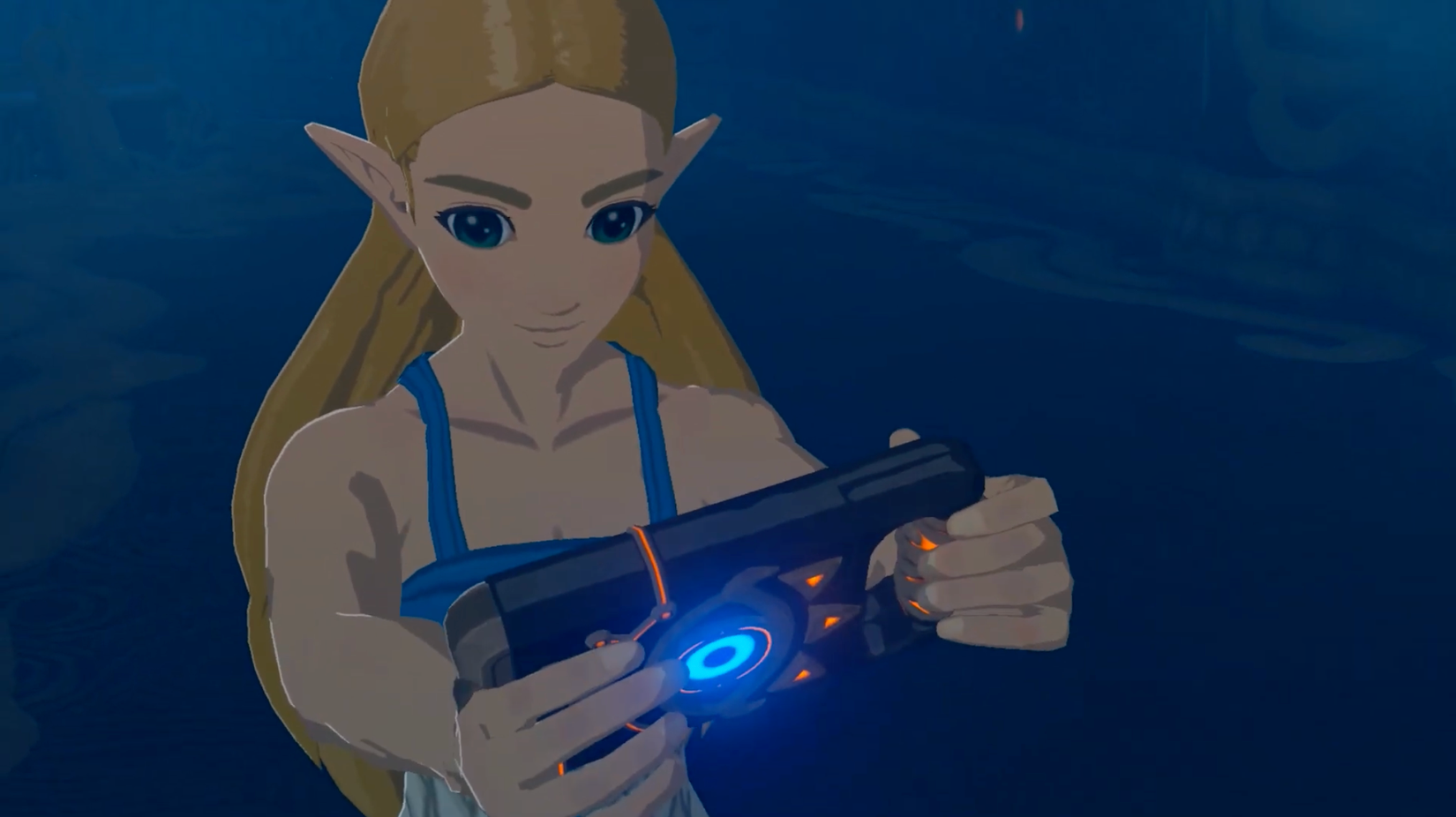 Image shows gameplay from Breath of the Wild: Zelda's Ballad mod