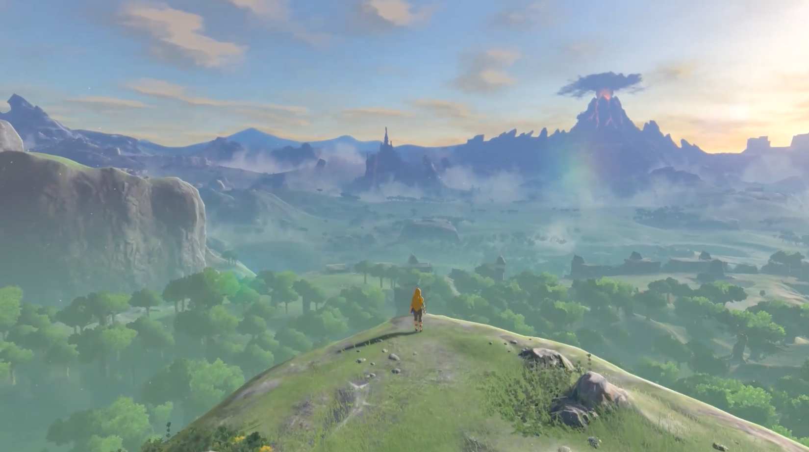 Image shows gameplay from Breath of the Wild: Zelda's Ballad mod
