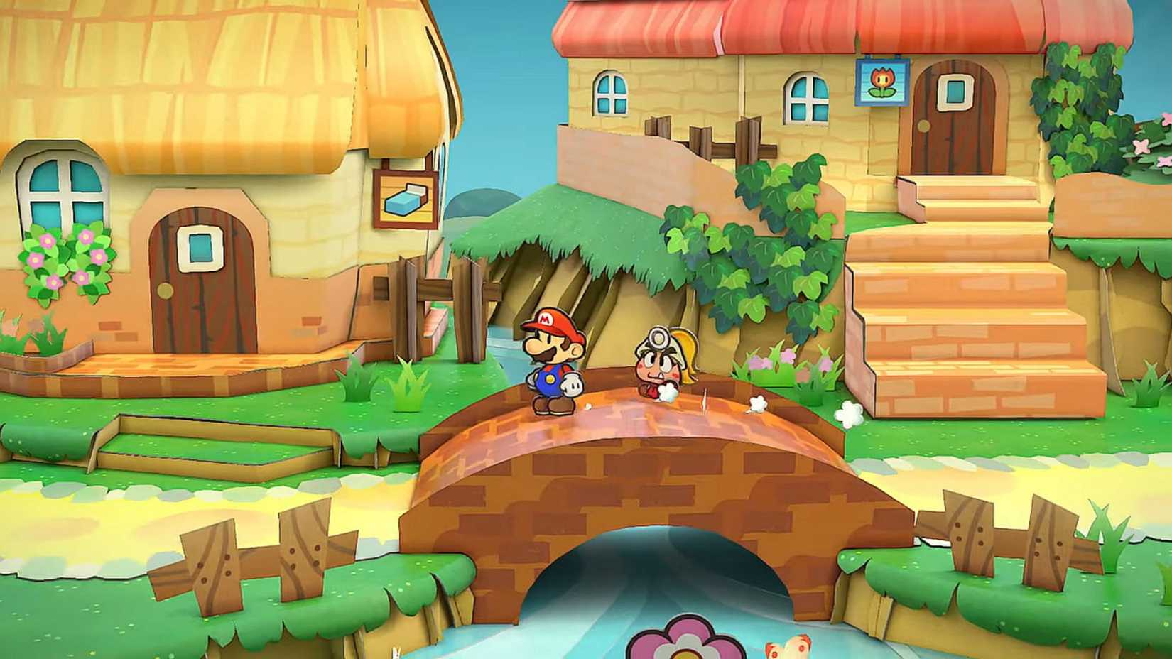 Screenshot for Paper Mario The Thousand Year Door for GameCube