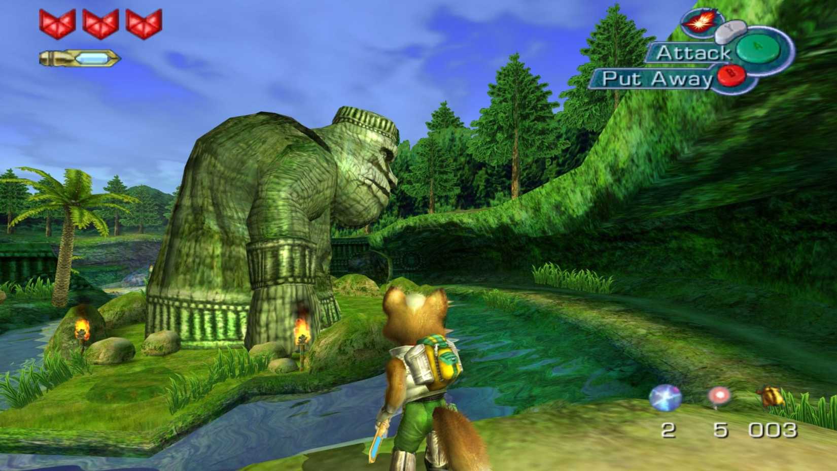 Screenshot for Star Fox Adventures for GameCube