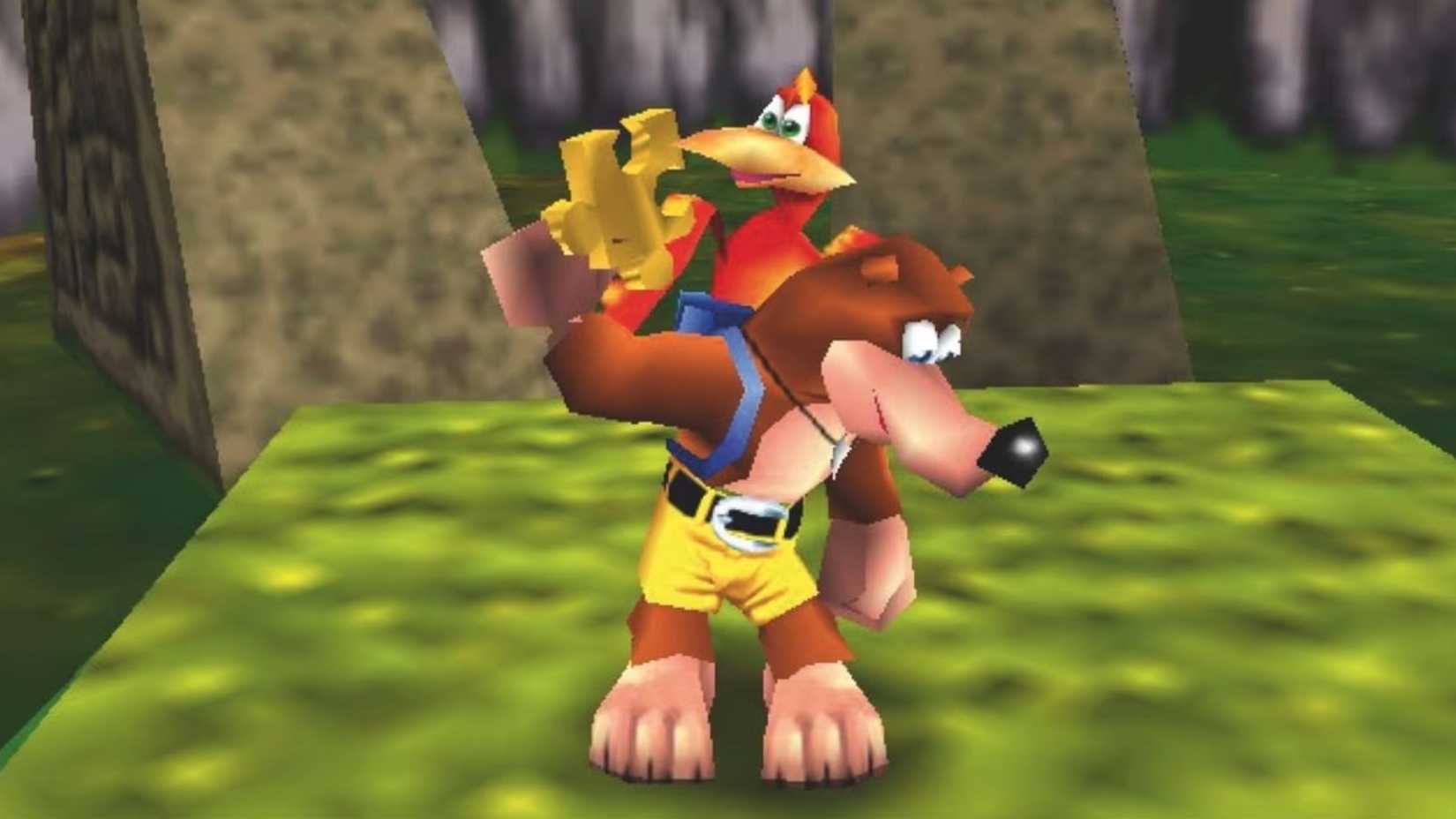 screenshot from Banjo Kazooie for N64