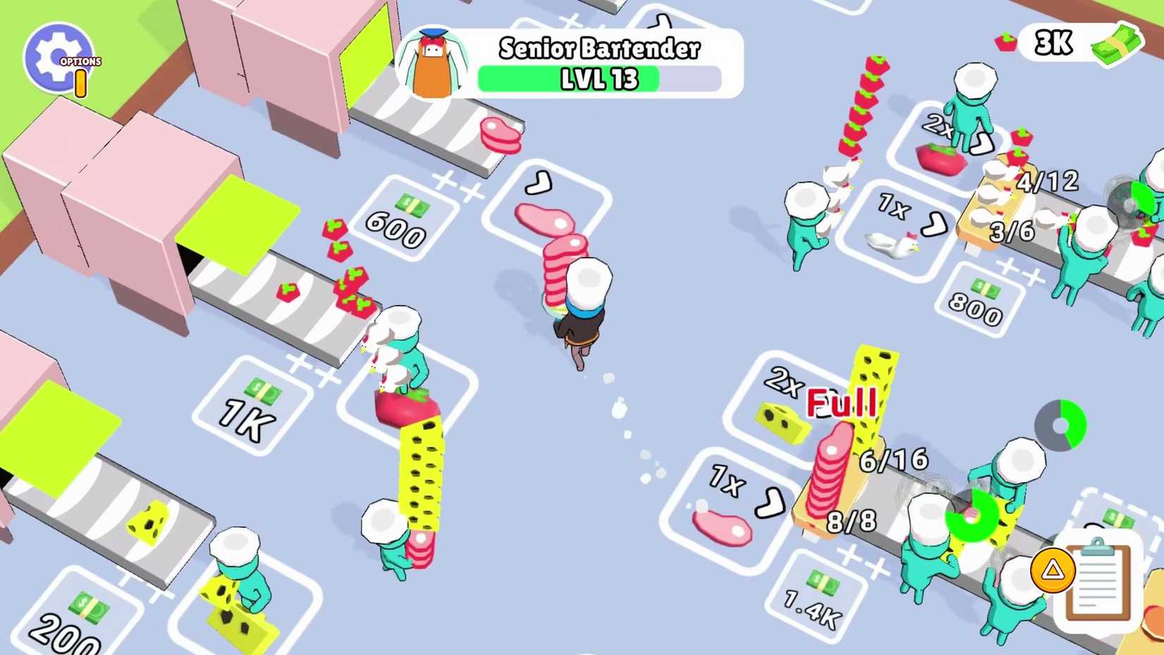 Screenshot from the game Buffet Boss