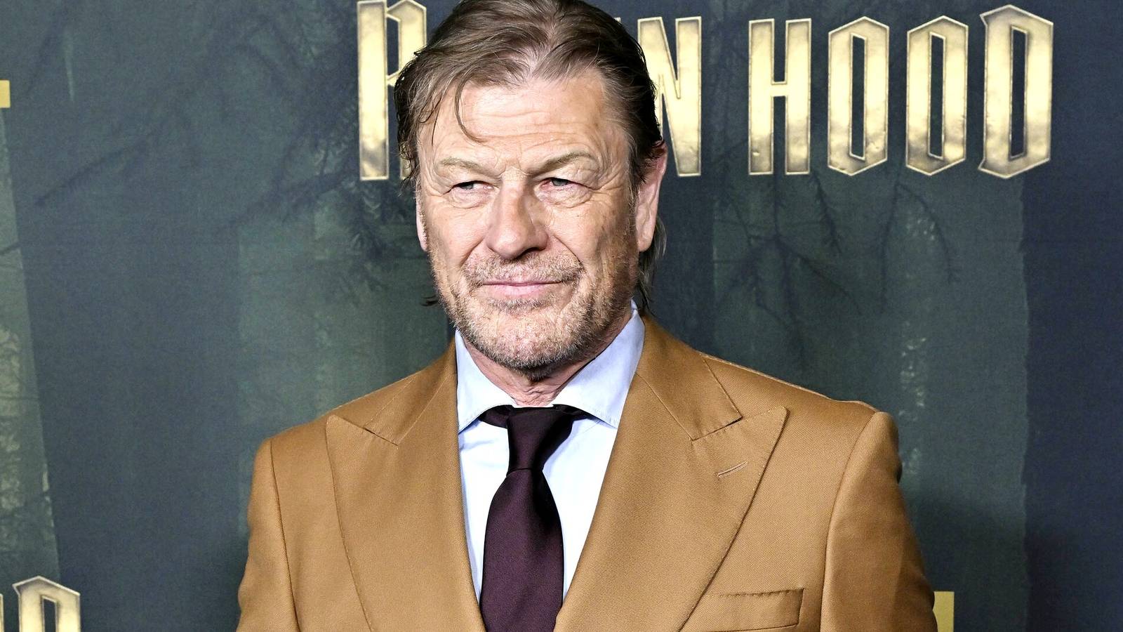 Sean Bean attends the Robin Hood premiere