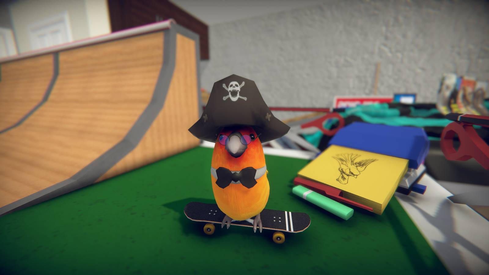 SkateBIRD pirate hat