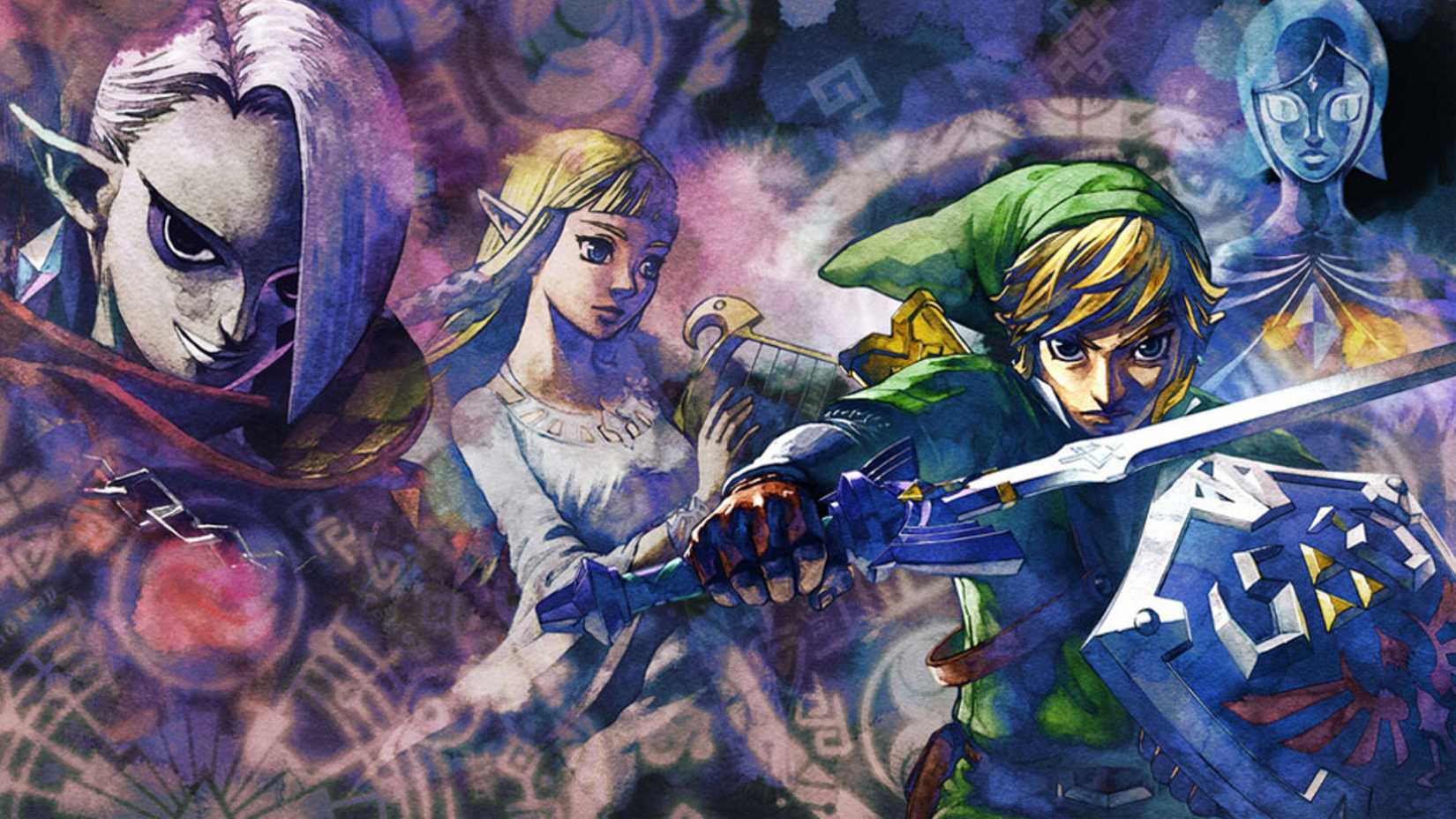 Skyward Sword press art.