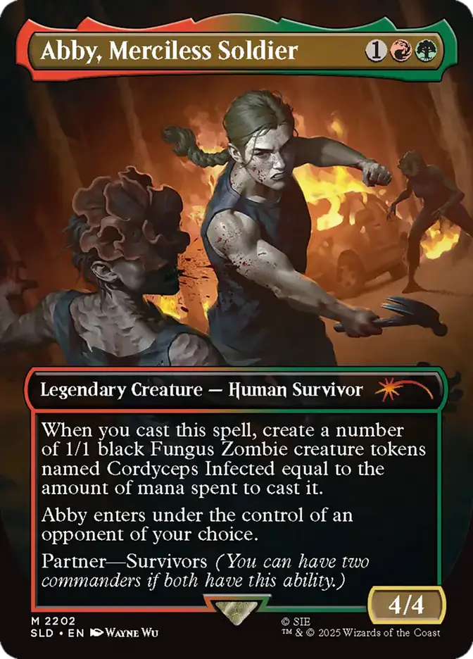 Abby Merciless Soldier MtG Cards