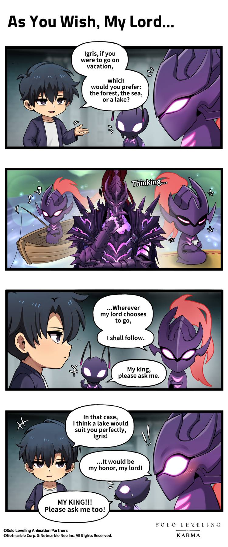 Solo Leveling Karma Moments Inbetween As You Wish My Lord episode image