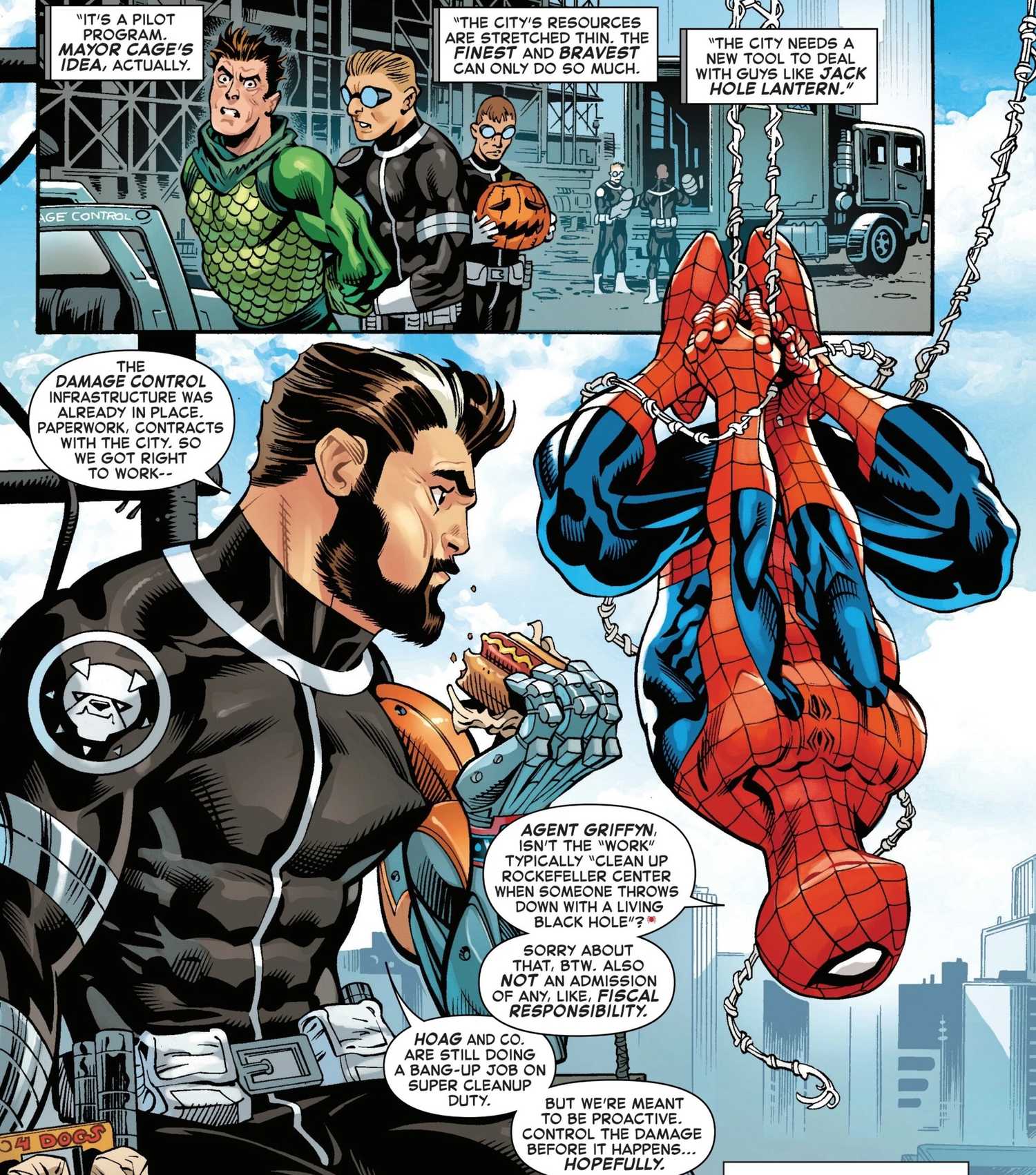 spider-man introduces new department of damage control 2