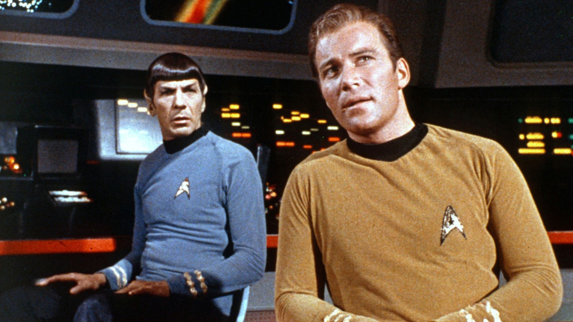 Spock and Kirk in Star Trek - The Original Series