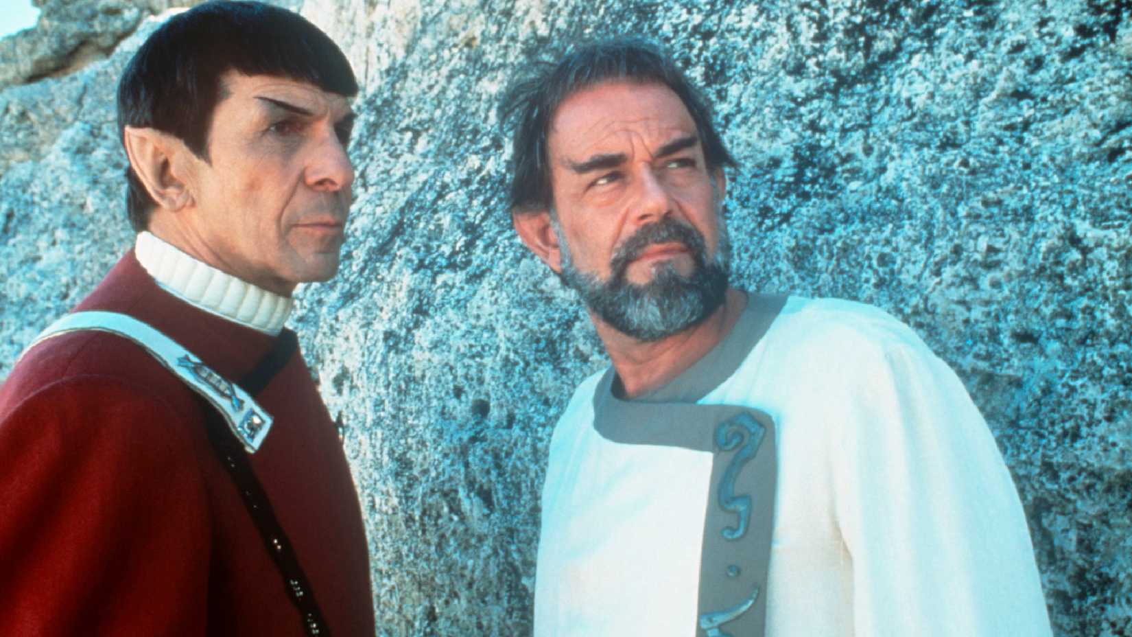 Spock and Sybok in Star Trek: The Final Frontier