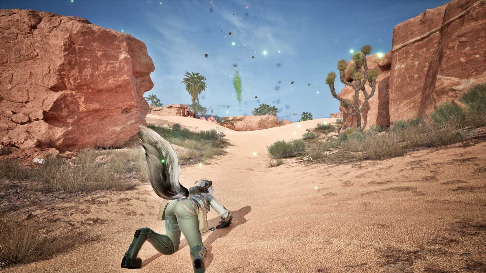Image shows gameplay from Wild Assault
