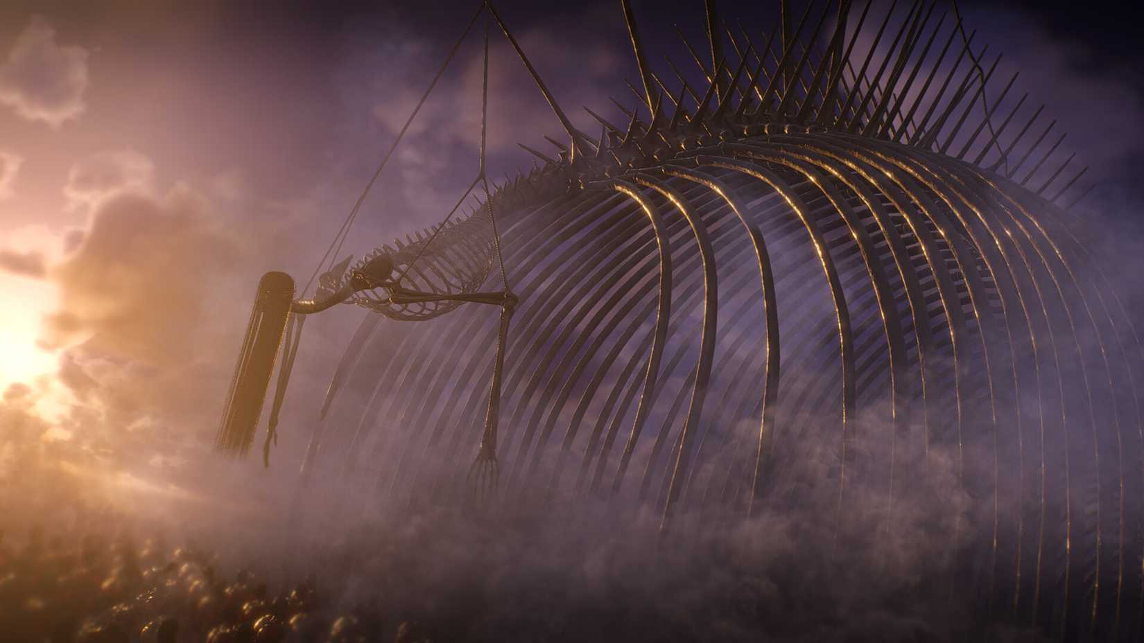 Image shows the Founding Titan from Attack on Titan 3