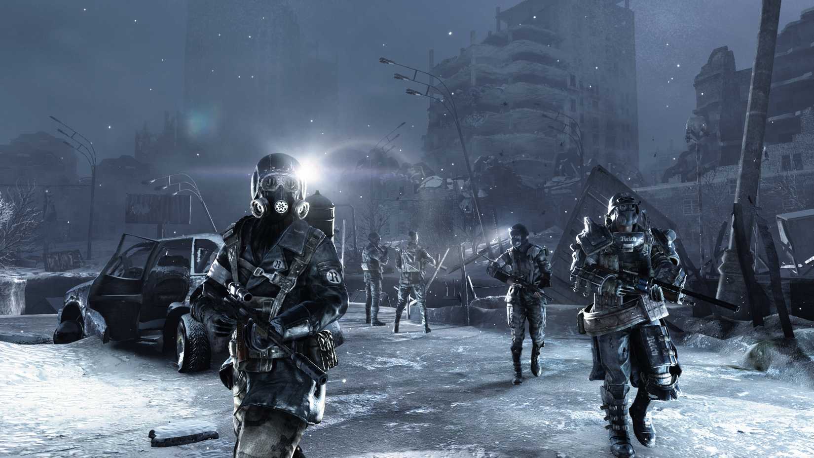 Image shows promotional image for Metro 2033