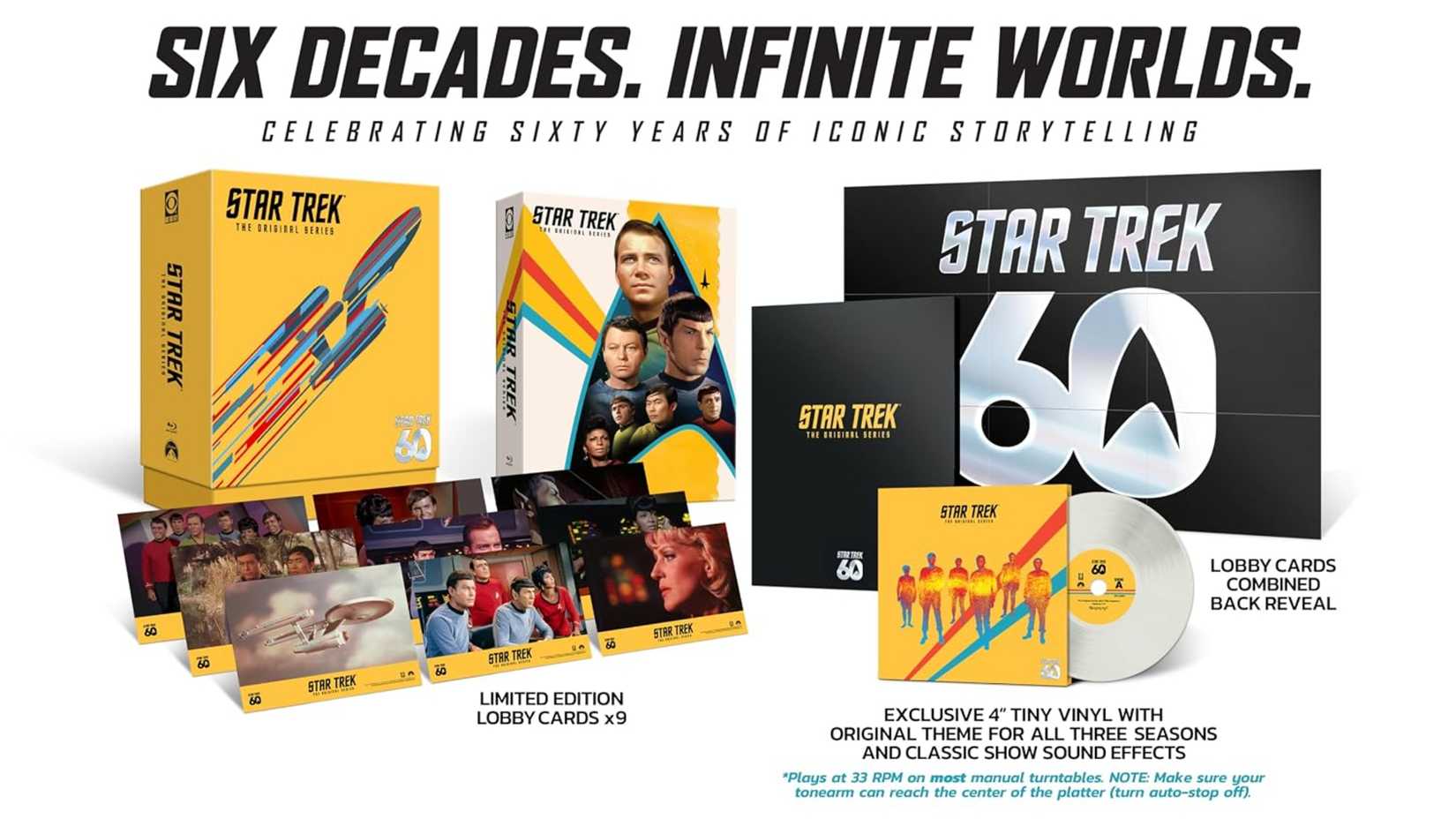 Star trek 60th aniversary Blu-ray Amazon exclusive