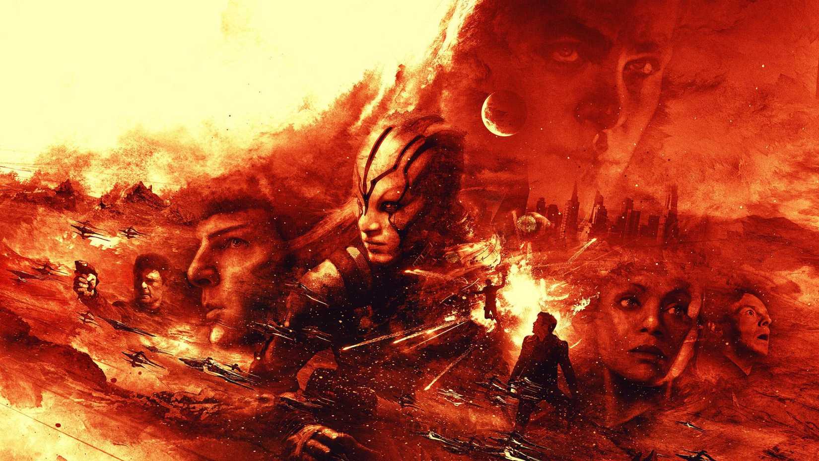 Star Trek Beyond Promotional Art Fire