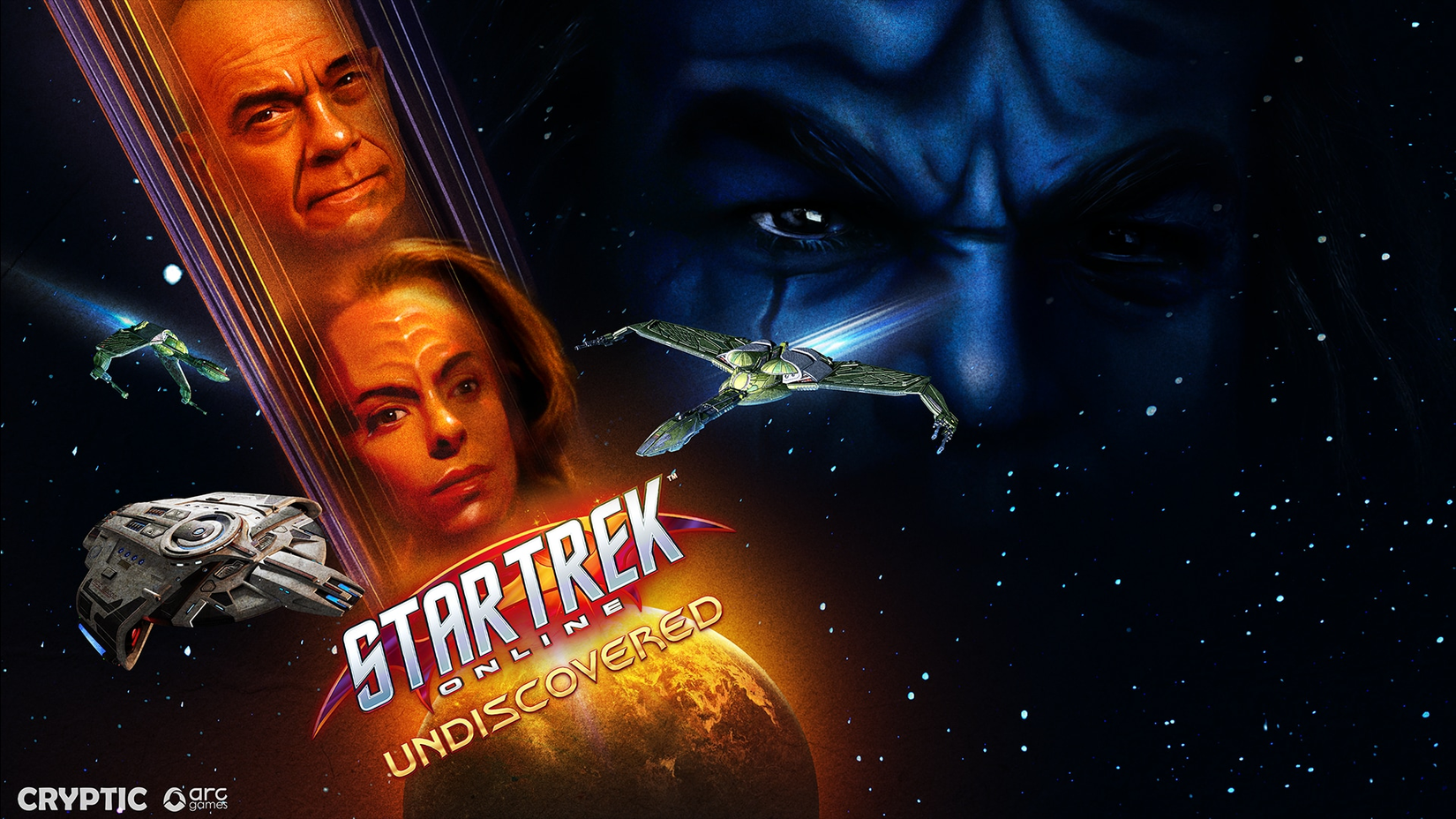 star trek online undiscovered update key art