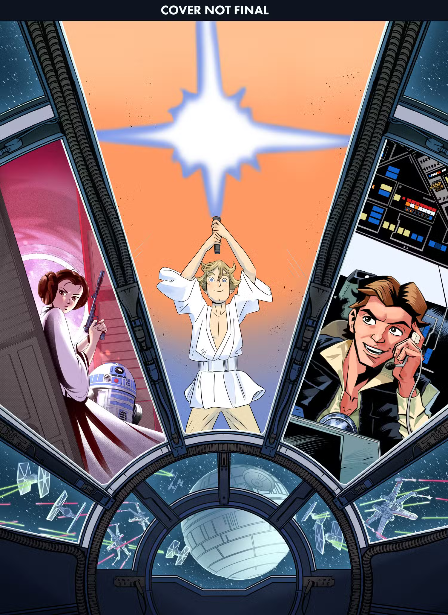 Star Wars A New Hope Triple Take Comic Cover