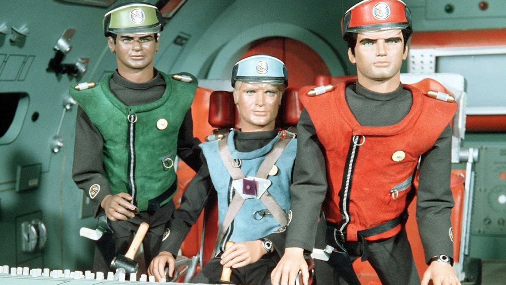 still from Captain Scarlet and the Mysterons showing the puppets