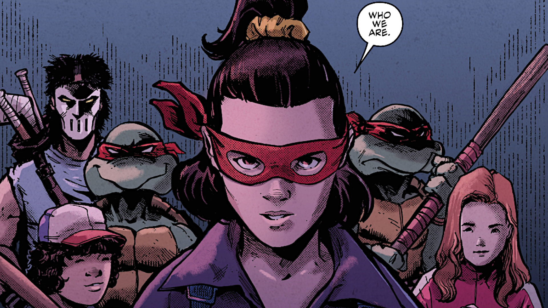 Stranger Things Ninja Turtles crossover Eleven