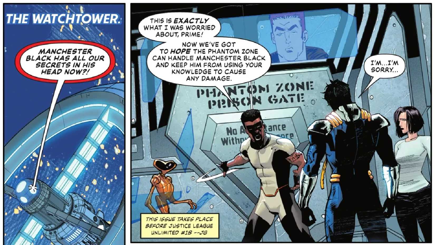 superboy prime unleashes new power in superman comic 3
