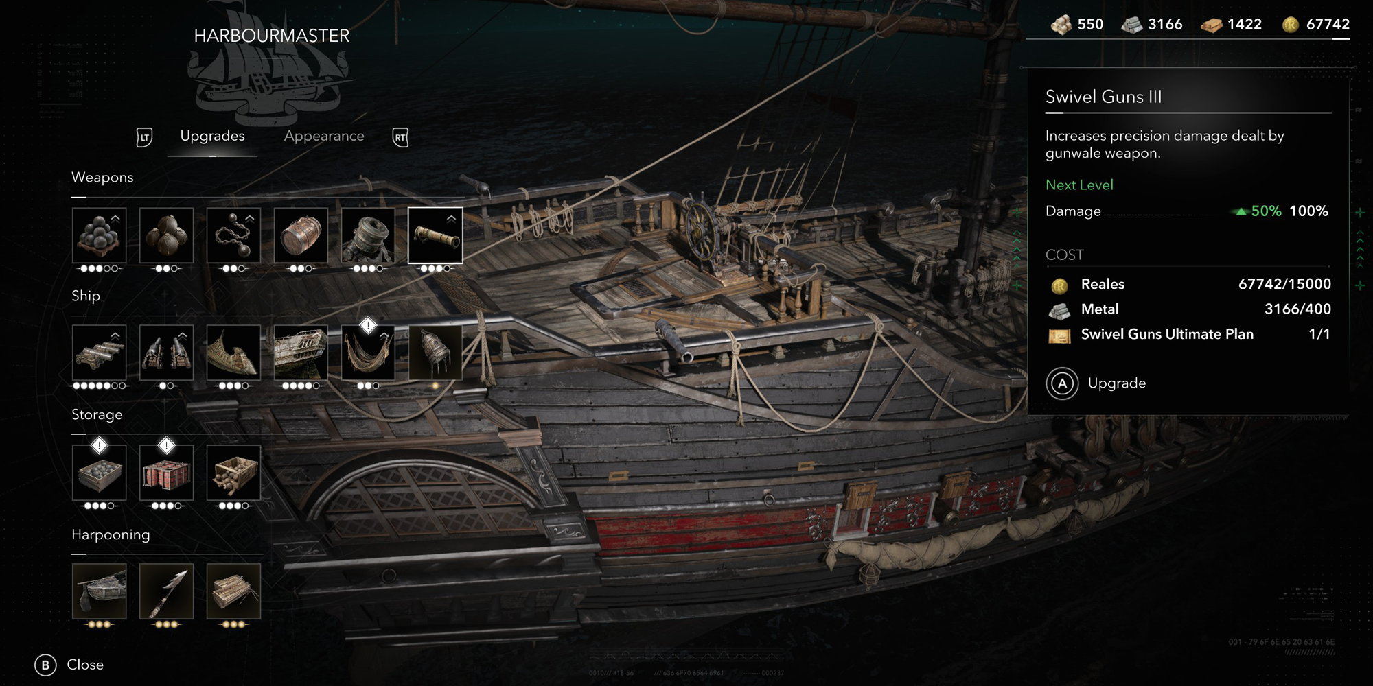Swivel Guns Ultimate Upgrade Black Flag Resynced