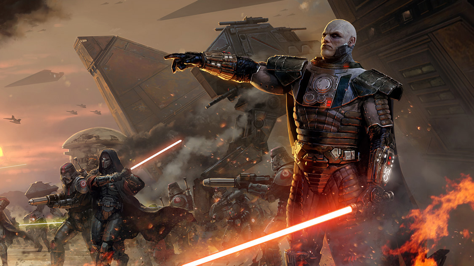 SWTOR Sith Empire in combat official render