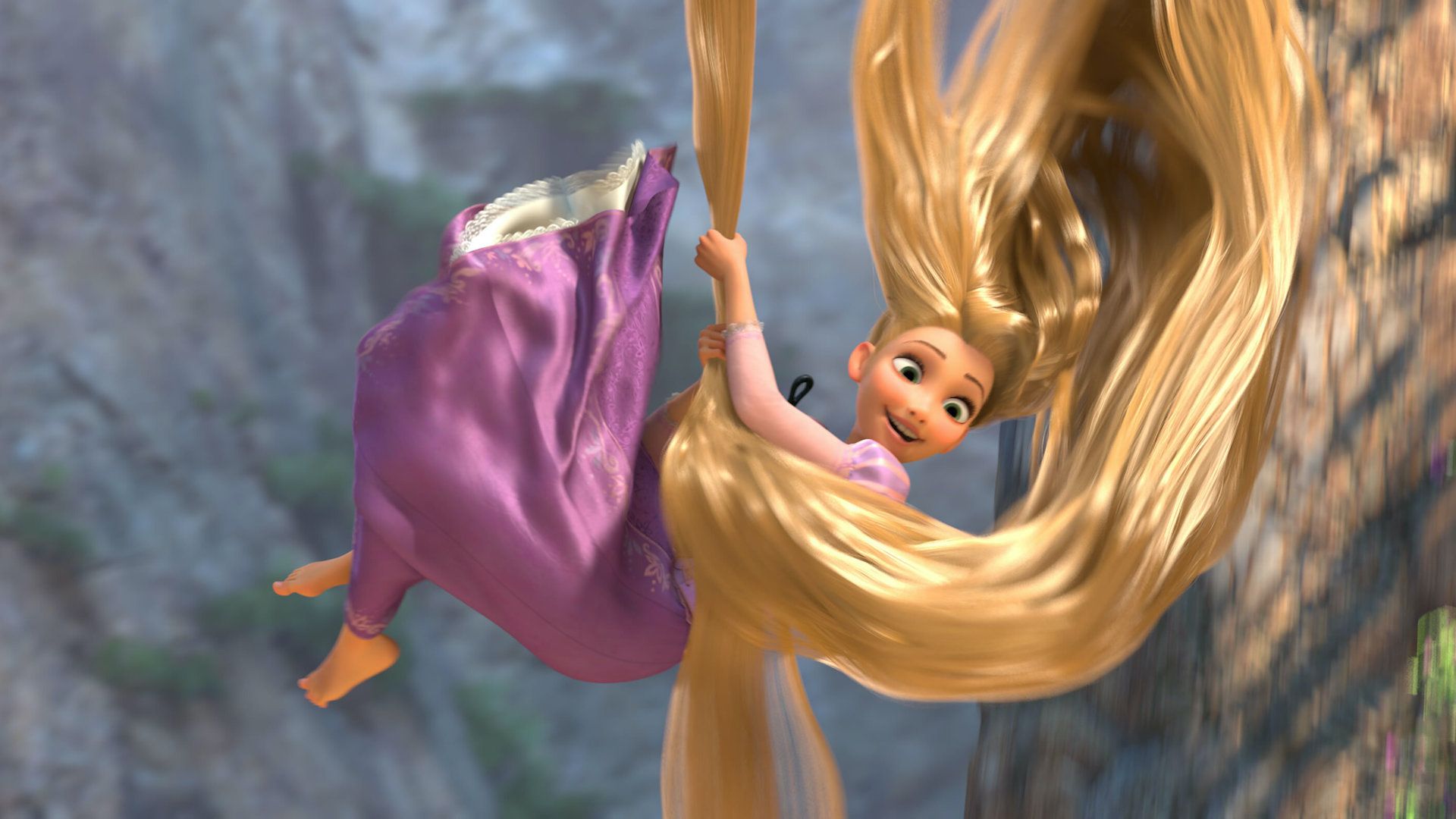New Tangled Set Photos Reveal Rapunzel’s Live-Action Arrival & Costume In Best Look Yet image