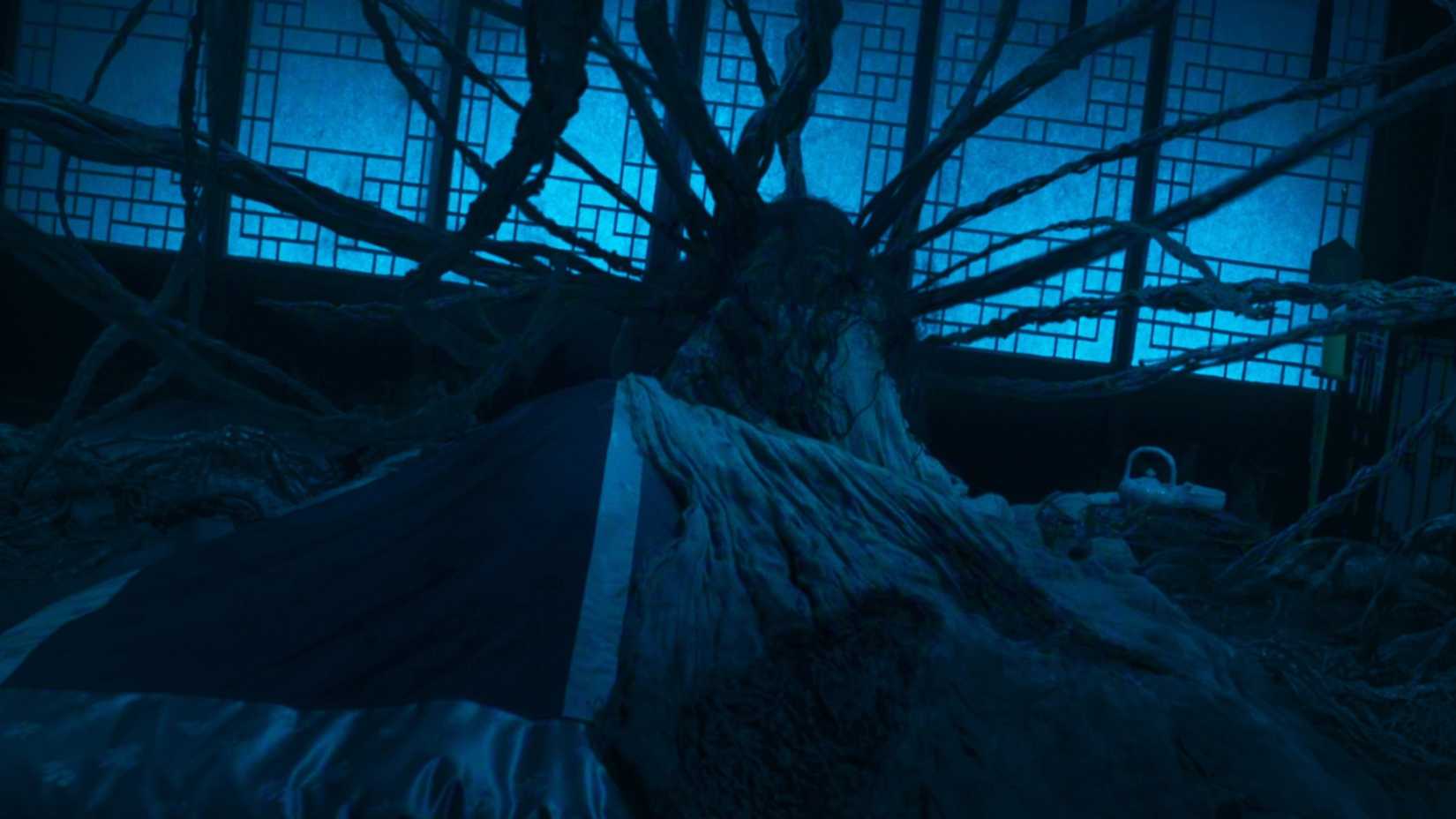 Attack by the Pond Spirit in episode 1 of Netflix's The East Palace (2026)