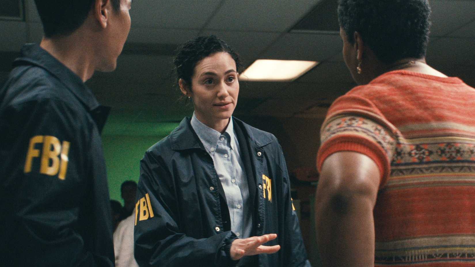 FURIOUS, Emmy Rossum, (Season 1, premiered July 27, 2026). photo: Sarah Shatz / ©Hulu/Disney