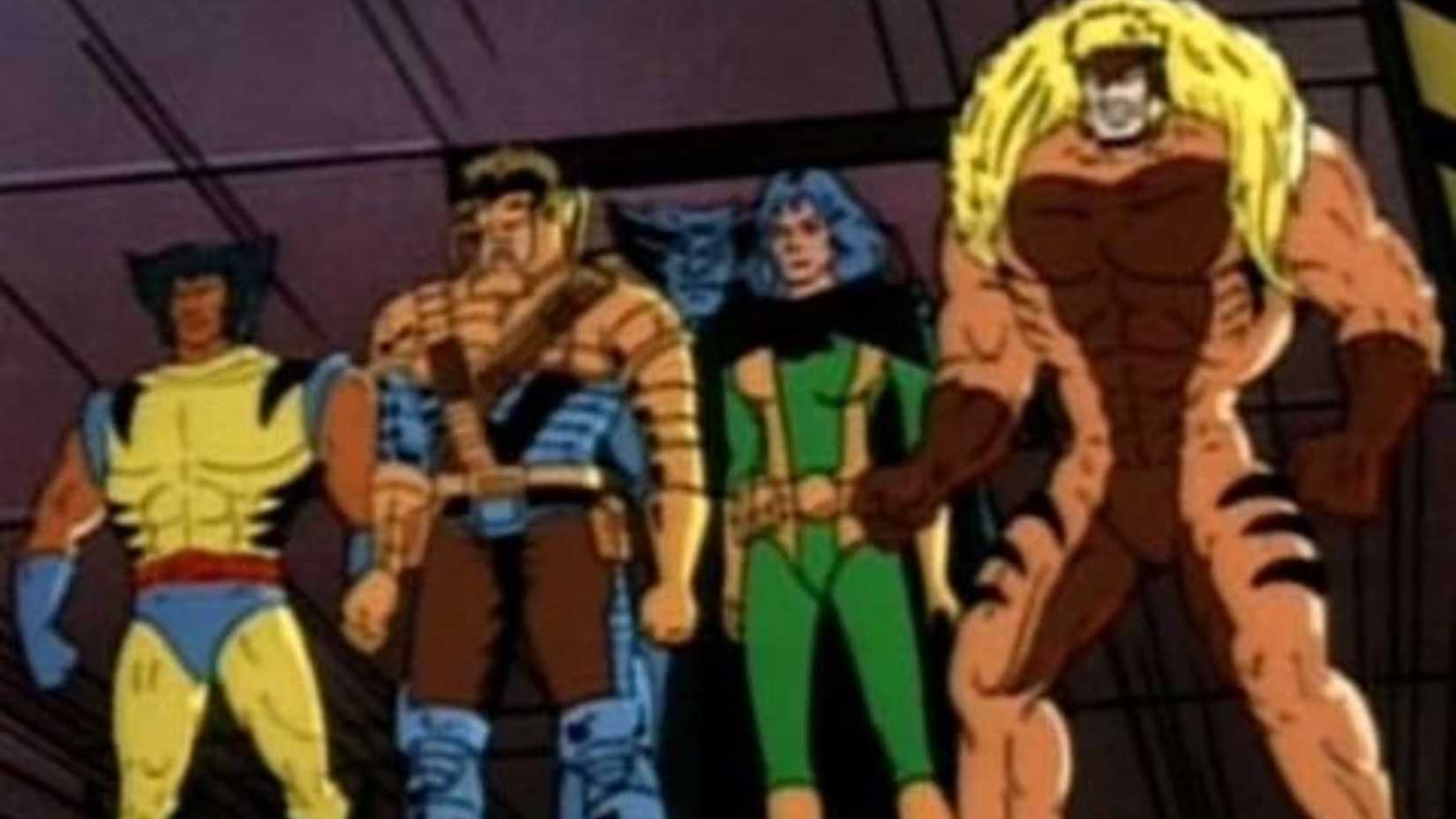 Team X in X-Men Animted Series