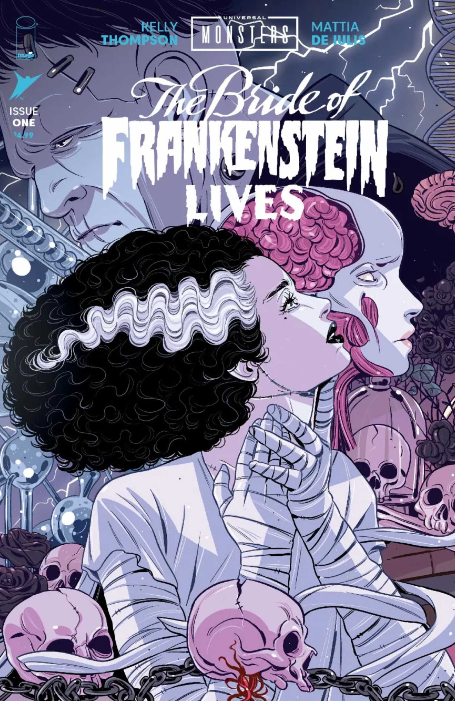 the bride of frankenstein lives variant cover 3