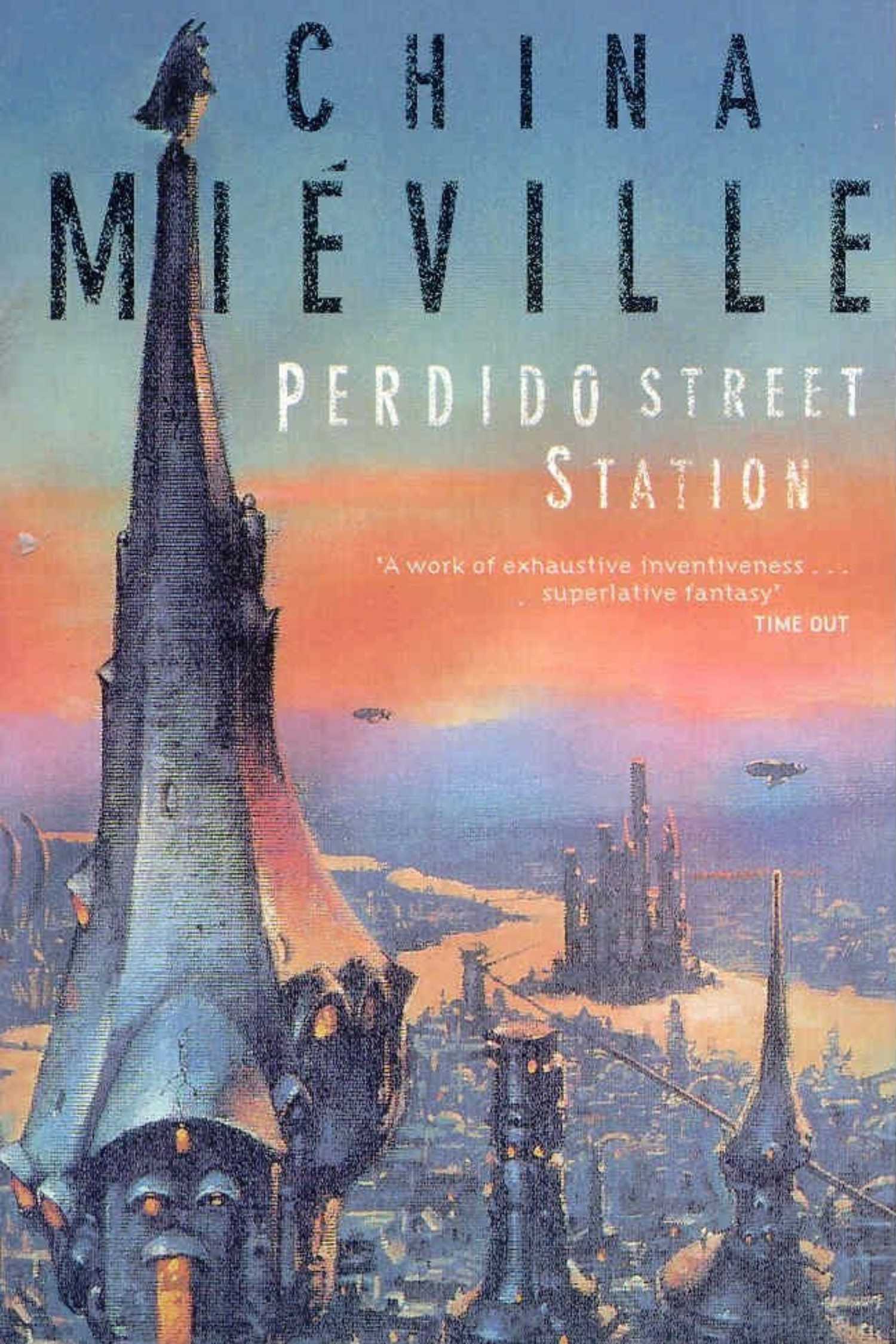 The cover of Perdido Street Station by China Mieville