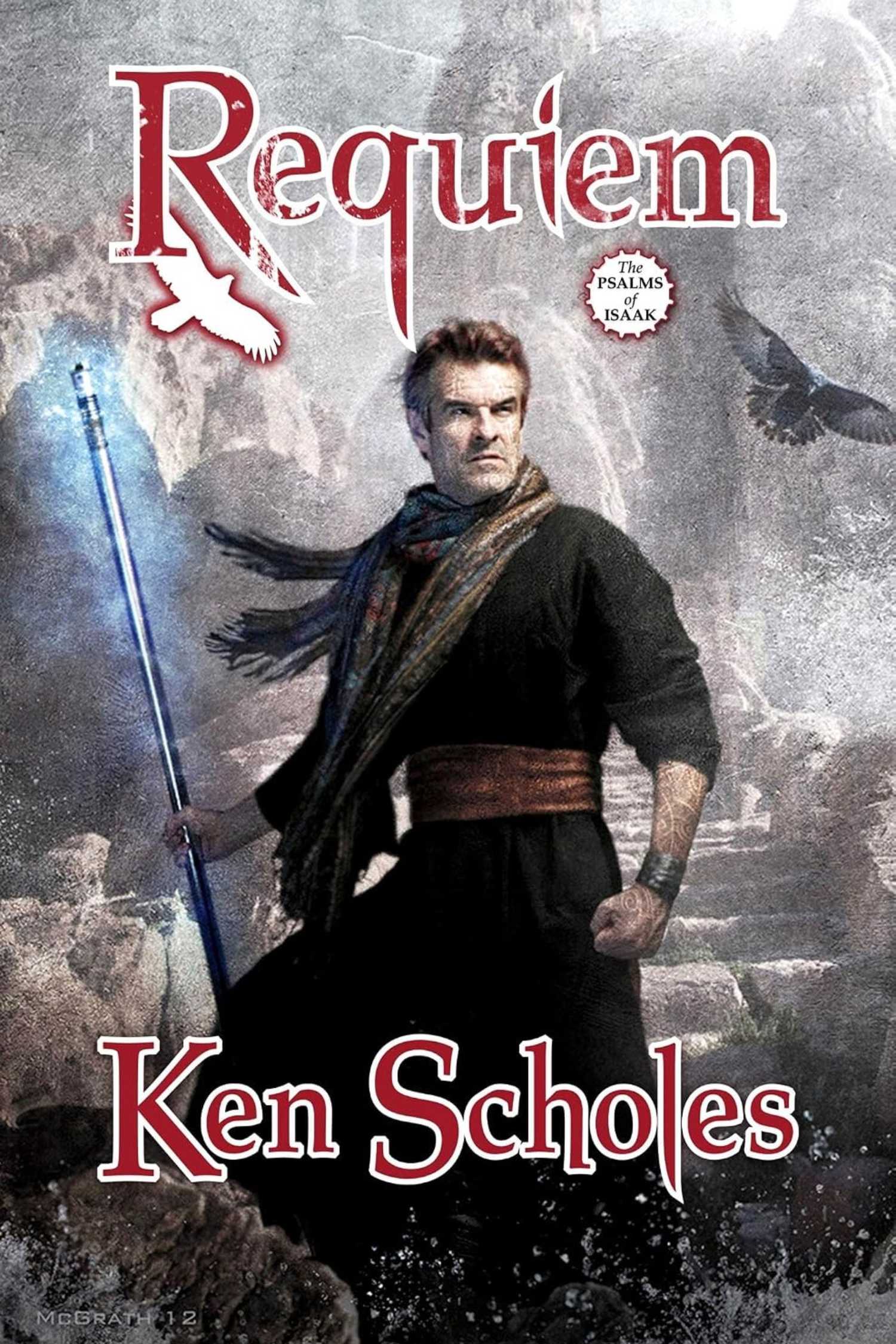 The cover of Requiem by Ken Scholes