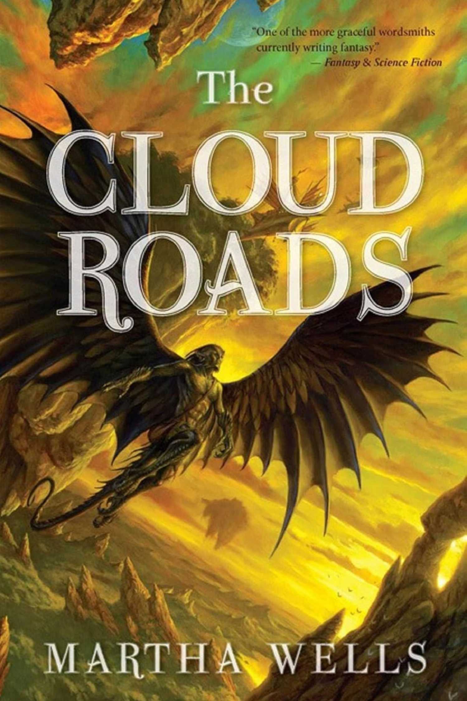 The cover of The Cloud Roads by Martha Wells