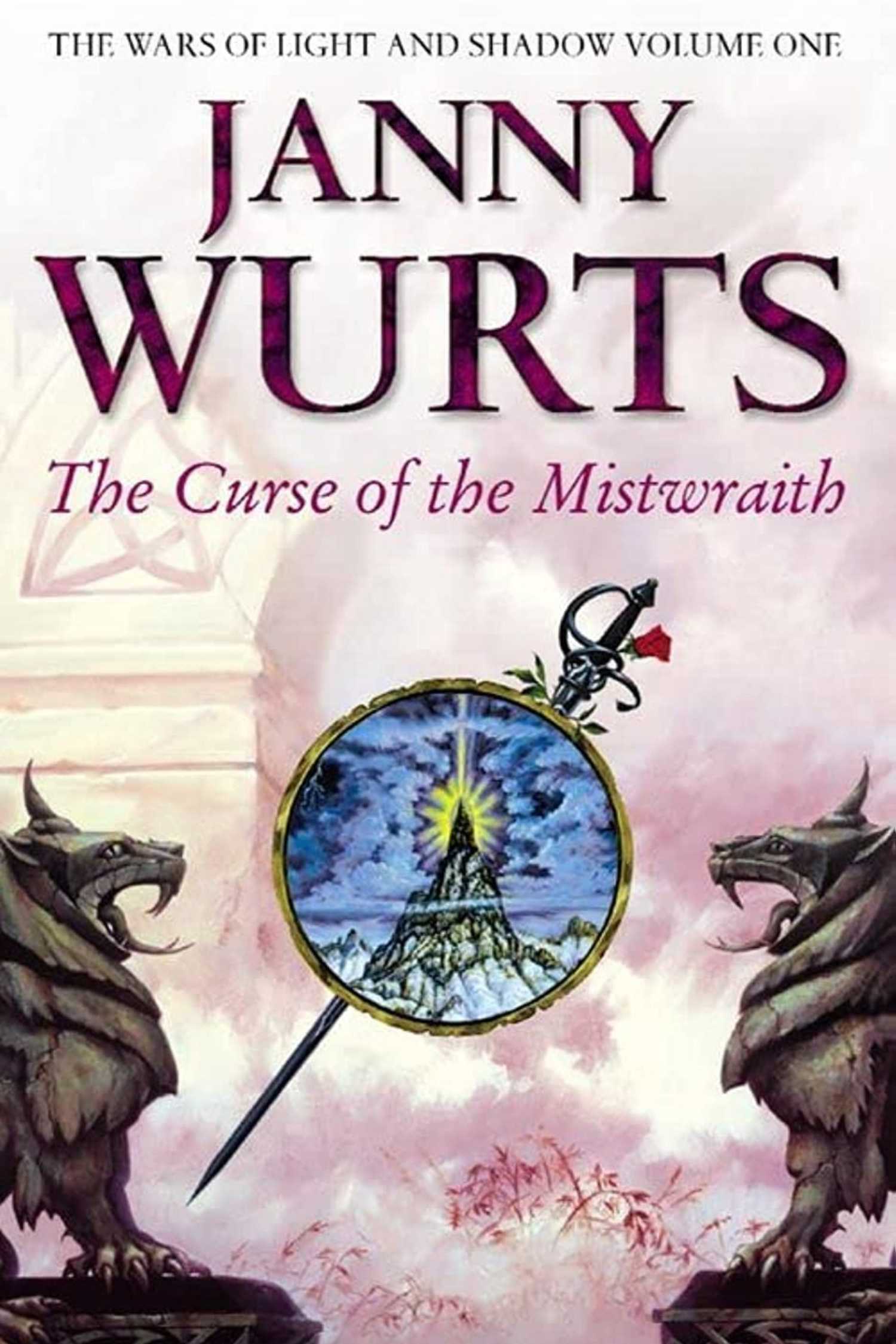 The cover of The Curse of the Mistwraith by Janny Wurts