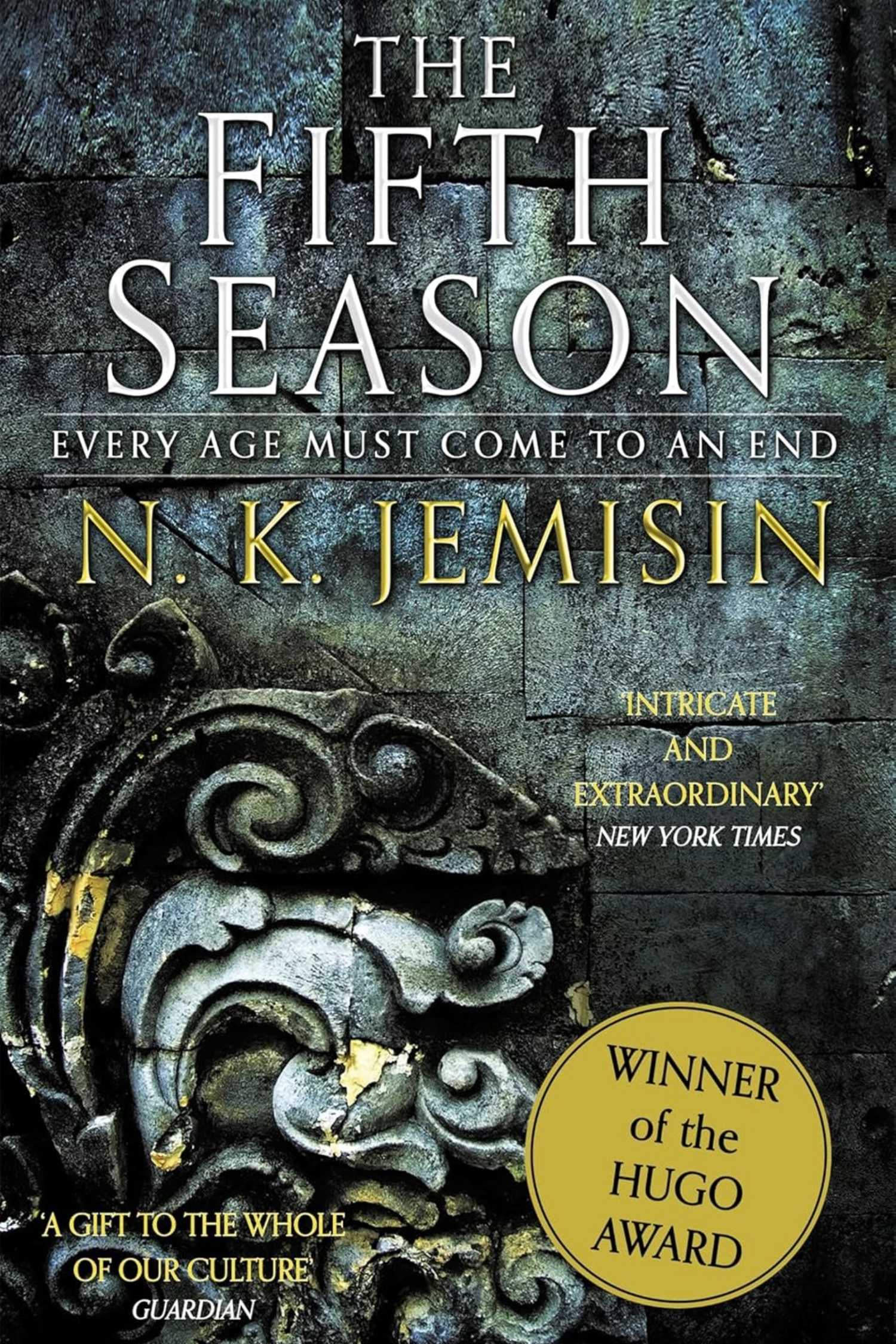 The cover of The Fifth Season by N.K. Jemisin