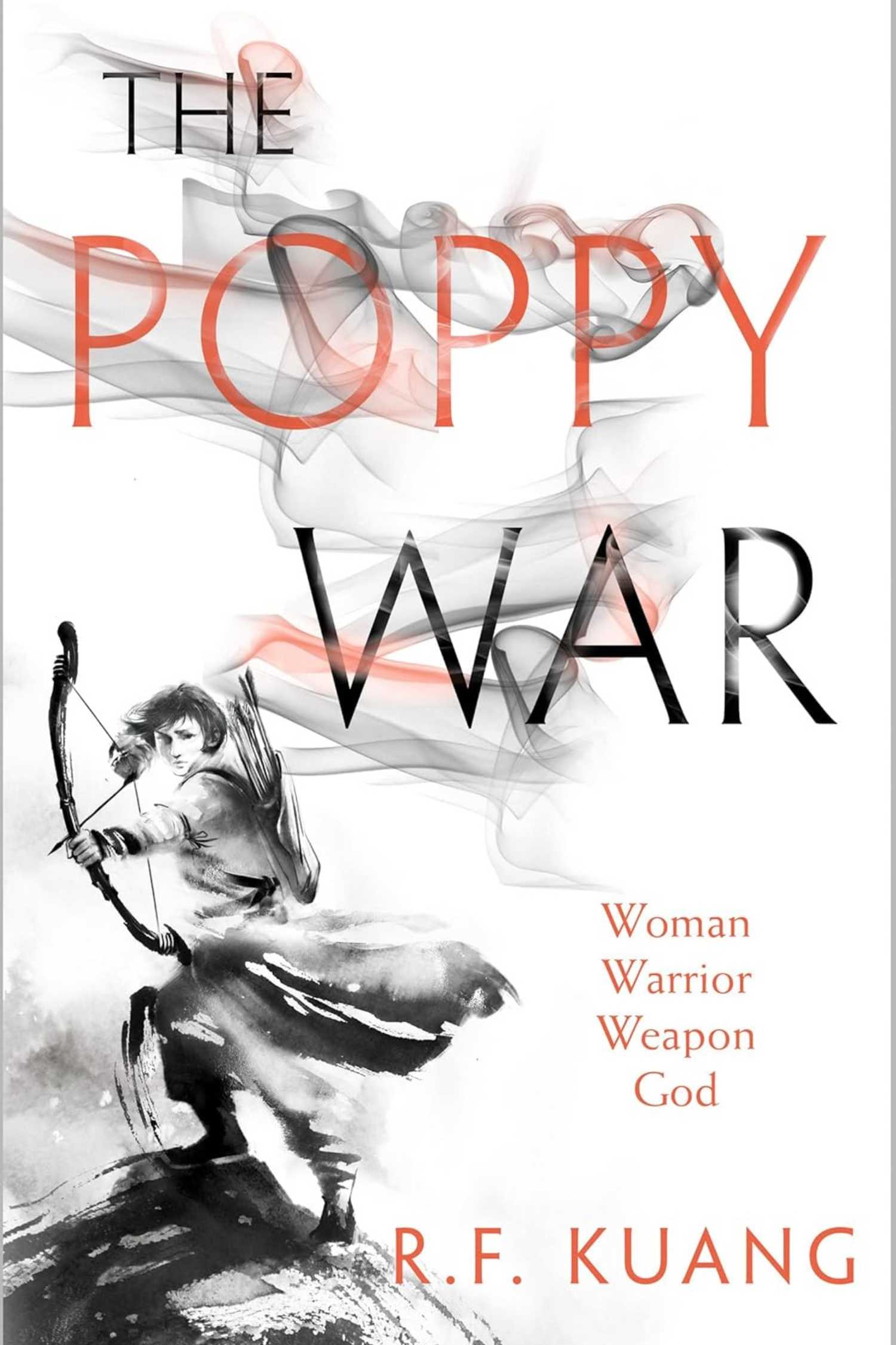 The cover of The Poppy War by R.F. Kuang
