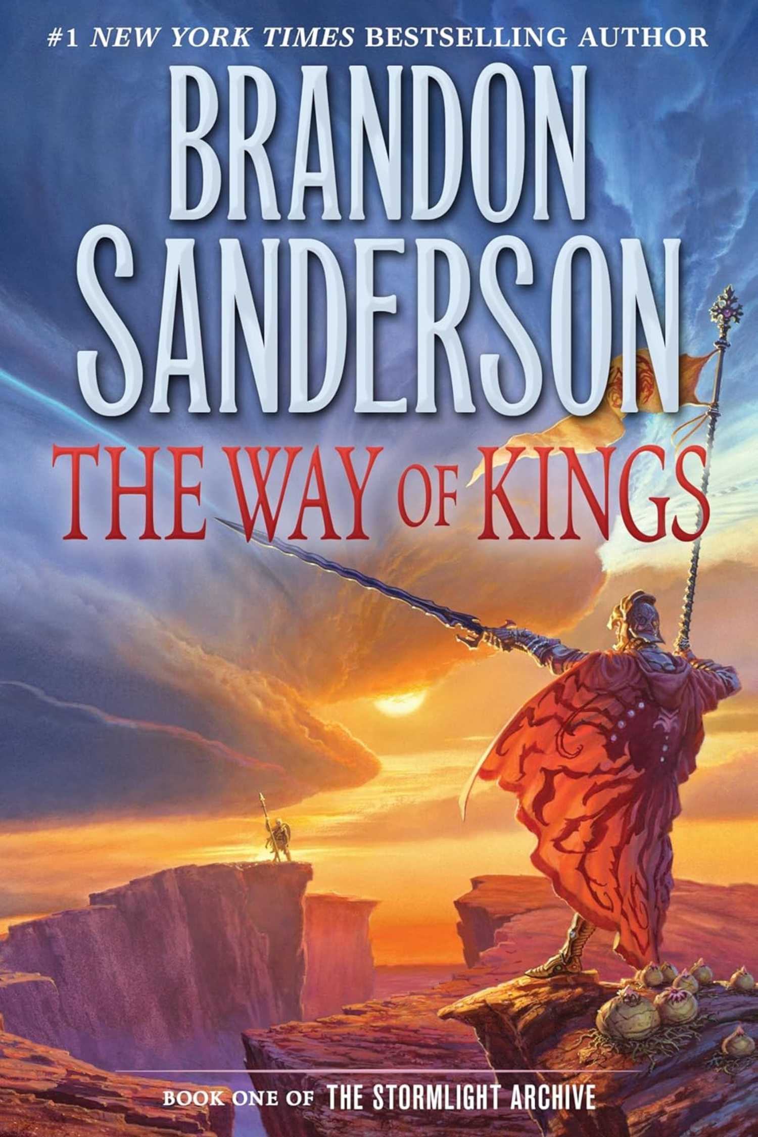 The cover of The Way of Kings by Brandon Sanderson