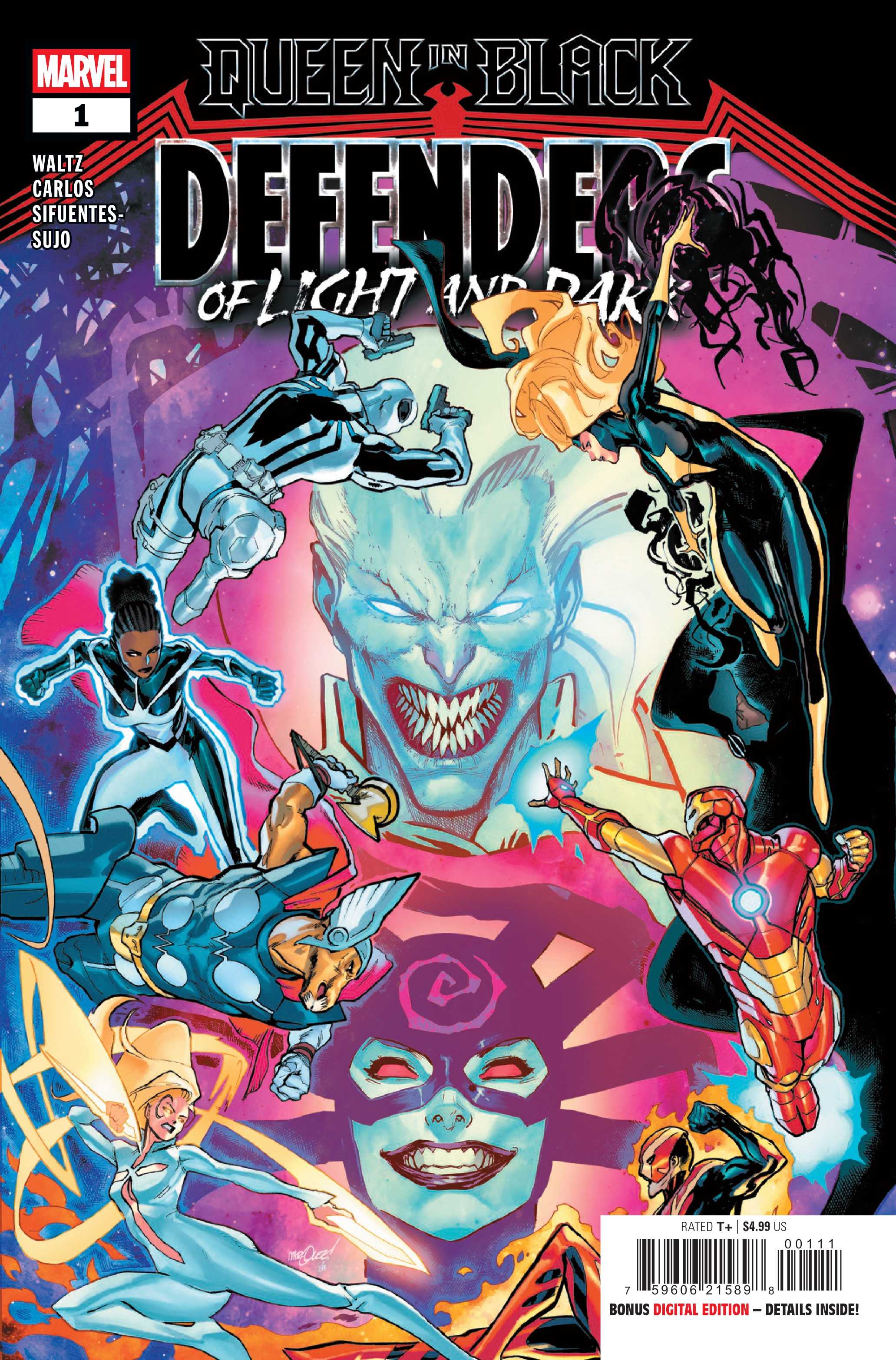 The Defenders of Light and Dark #1 cover