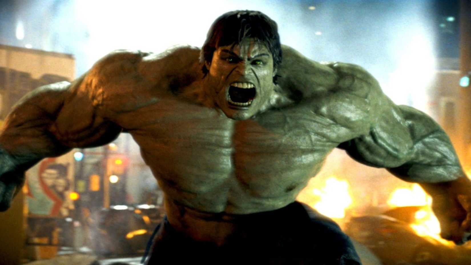 The Hulk roars in The Incredible Hulk