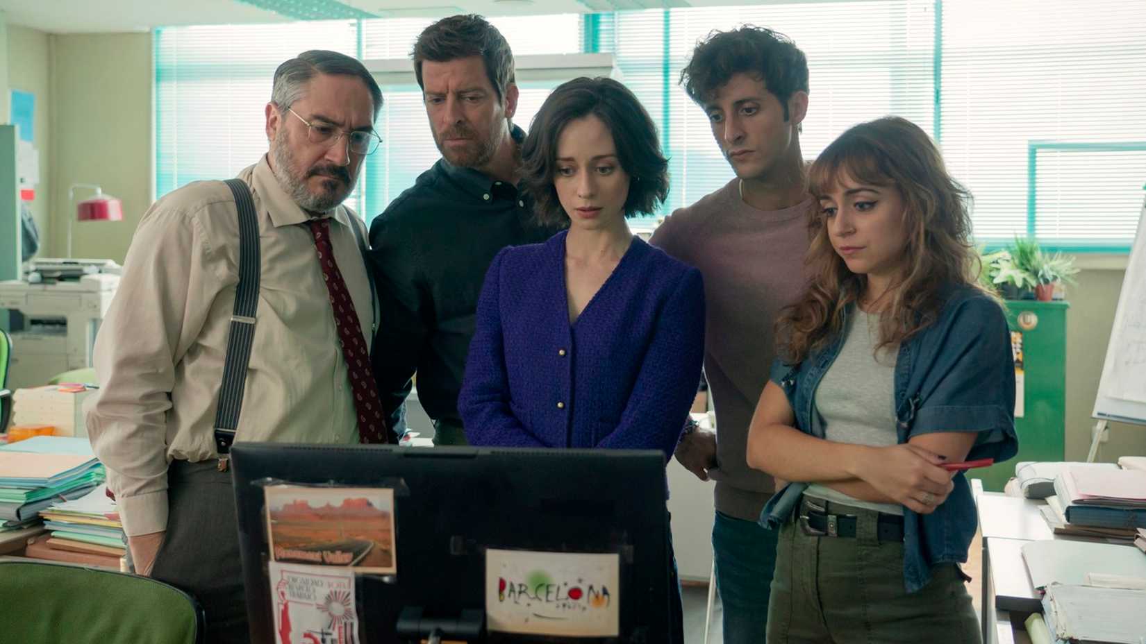 The members of the firm Castro y Ochoa in the Netflix series Losing Judgment