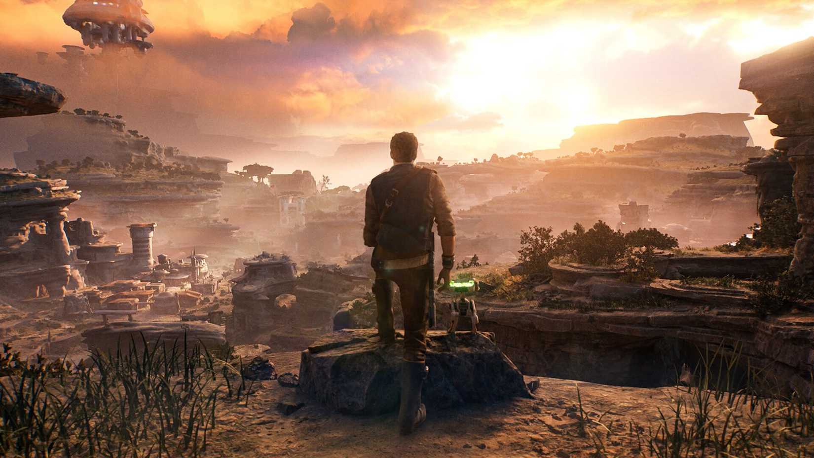 Image shows promotional image for Star Wars Jedi Survivor
