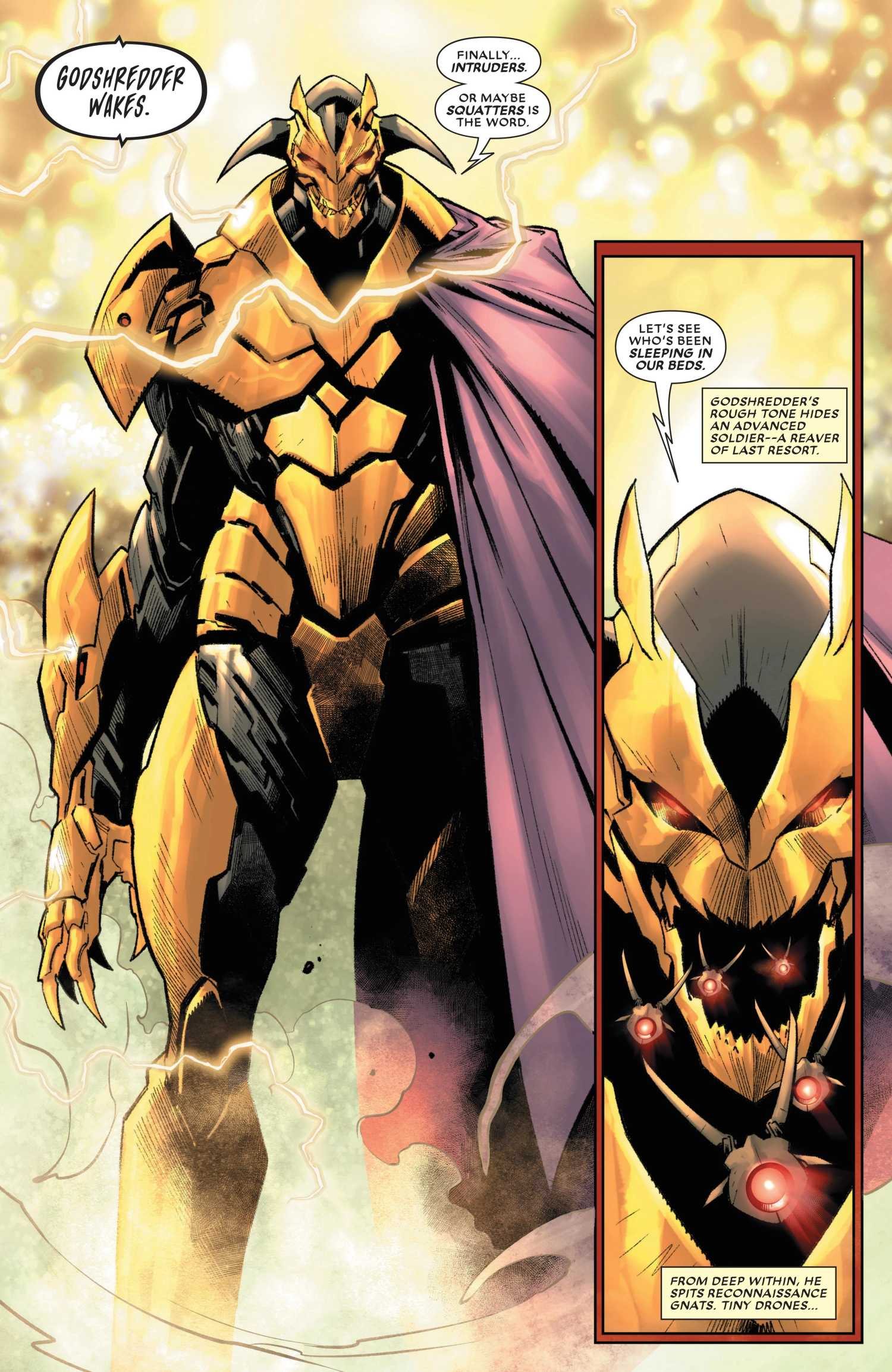 The Reaver Pretty Boy returns as Godshredder in X-Men Outback #2