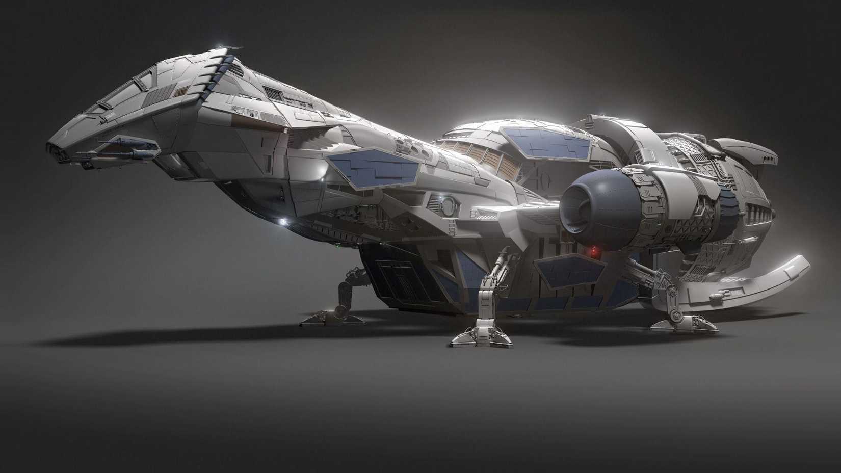 The Serenity ship in Firefly