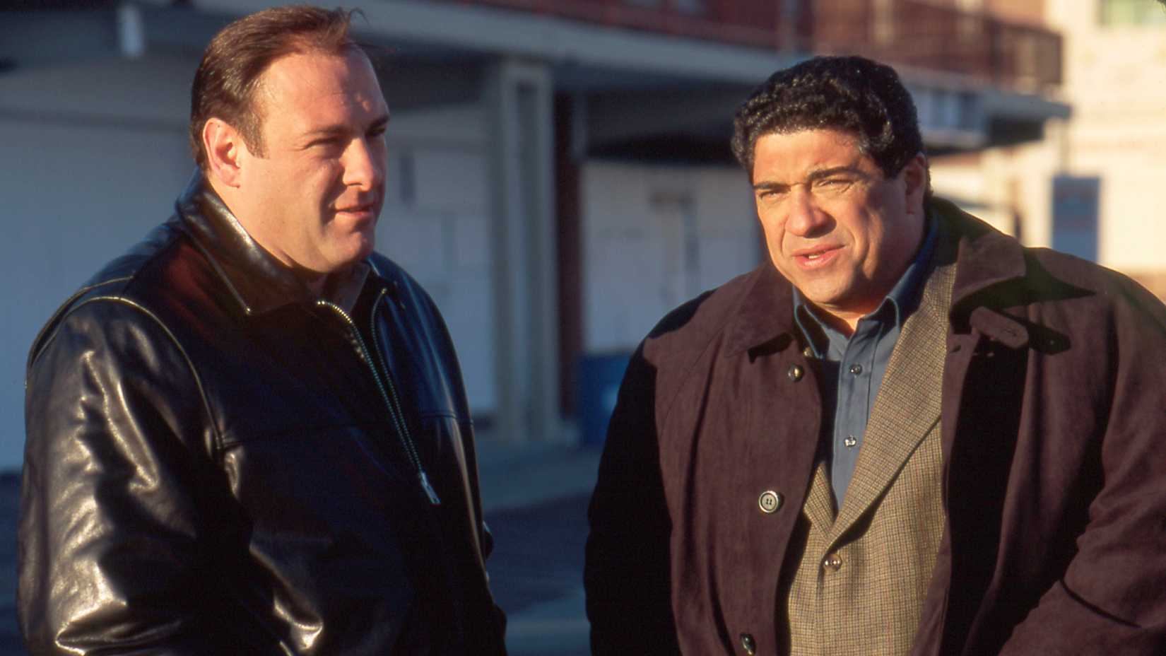 Tony and Sal in The Sopranos