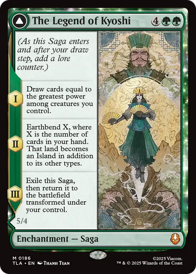 The legend of Kyoshi MTG Card