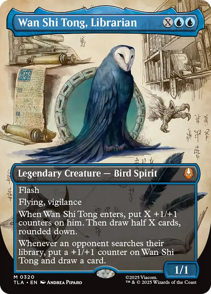 Wan shi Tong Librarian MTG Card