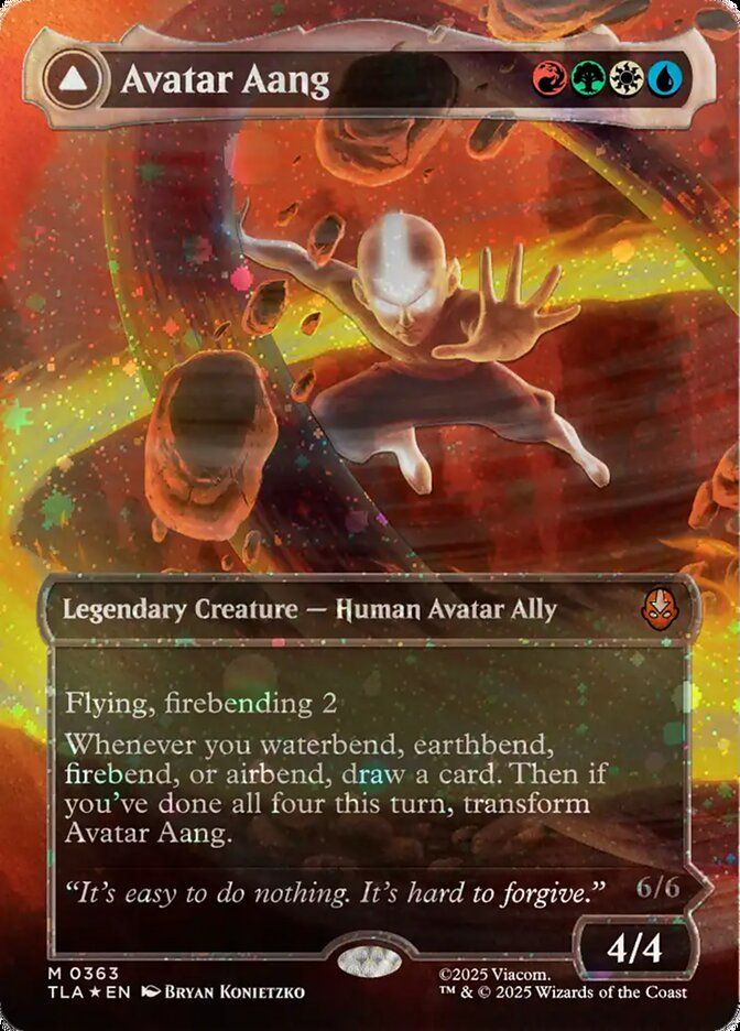 Avatar Aang MTG Card