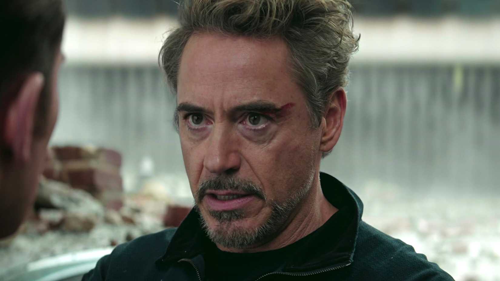 Tony Stark talking in Avengers: Endgame